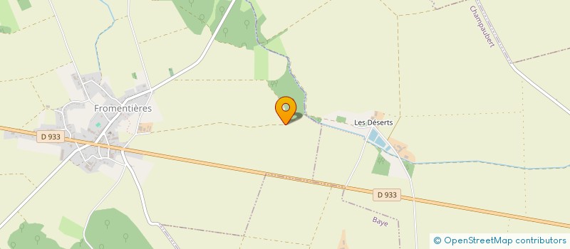 localisation de l'entreprise MONSIEUR JACKIE COUILLIET  FROMENTIERES