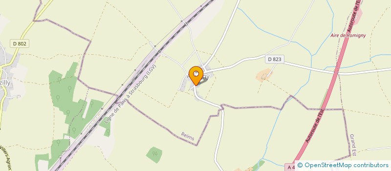 localisation de l'entreprise MONSIEUR JACKIE DELORME  AOUGNY