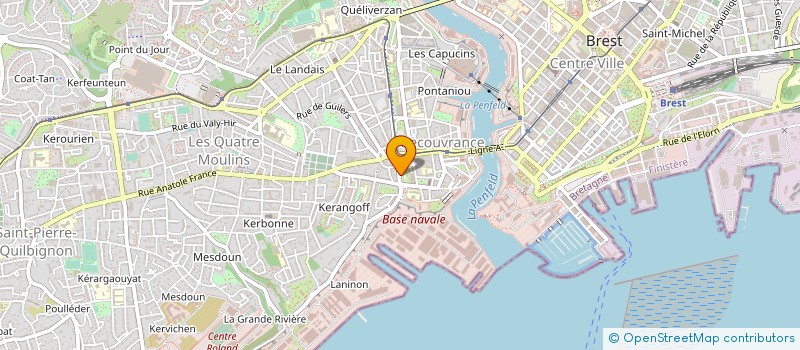 localisation de l'entreprise MONSIEUR JACKIE DELPIERRE à BREST