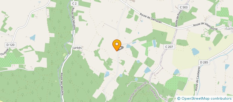 localisation de l'entreprise MONSIEUR JACKIE DOUARD  VILLEFRANCHE-DU-QUEYRAN