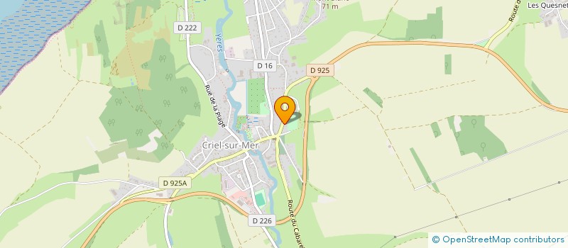 localisation de l'entreprise MONSIEUR JACKIE DUFRIEN  CRIEL-SUR-MER