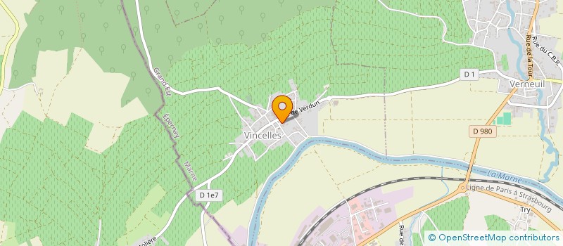 localisation de l'entreprise MONSIEUR JACKIE DURDON  VINCELLES