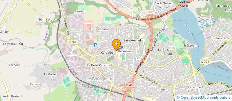 localisation de l'entreprise MONSIEUR JACKIE GAILDRAUD à LORIENT