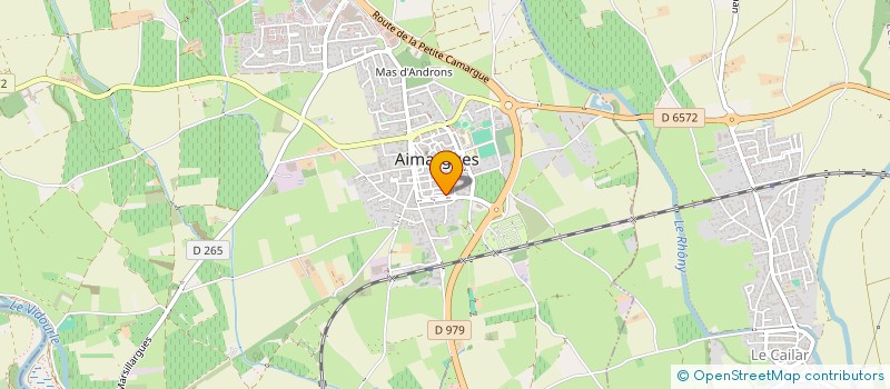 localisation de l'entreprise MONSIEUR JACKIE GIBOULET  AIMARGUES