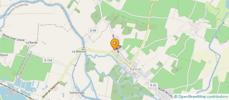 localisation de l'entreprise MONSIEUR JACKIE GIRAUD à BASSAC