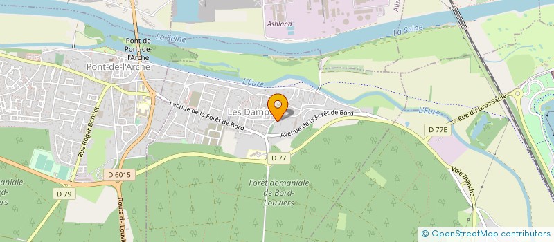 localisation de l'entreprise MONSIEUR JACKIE GUERARD  TERRES DE BORD