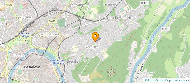 localisation de l'entreprise MONSIEUR JACKIE JOUANNEAU  BESANCON