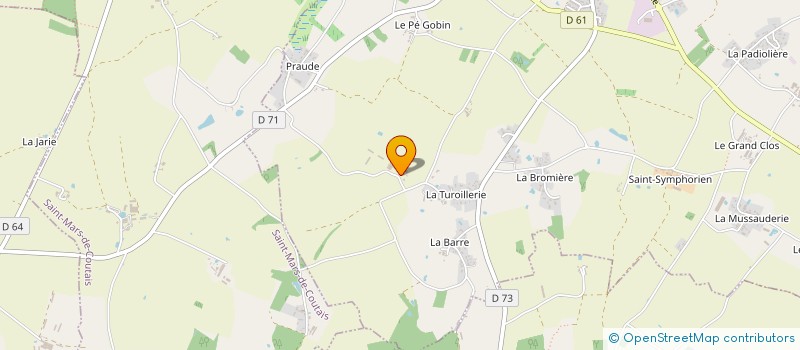 localisation de l'entreprise MONSIEUR JACKIE LECLAIR  SAINT-COLOMBAN