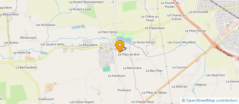 localisation de l'entreprise MONSIEUR JACKIE LEROUX  BRIE