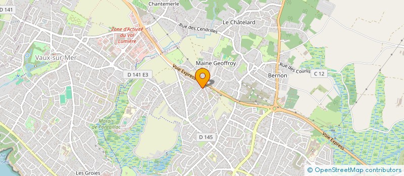 localisation de l'entreprise MONSIEUR JACKIE MANUSSET  ROYAN