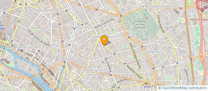 localisation de l'entreprise MONSIEUR JACKIE MARMET à PARIS