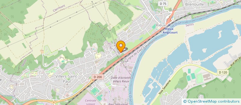 localisation de l'entreprise MONSIEUR JACKIE MAROTTE  RIEUX