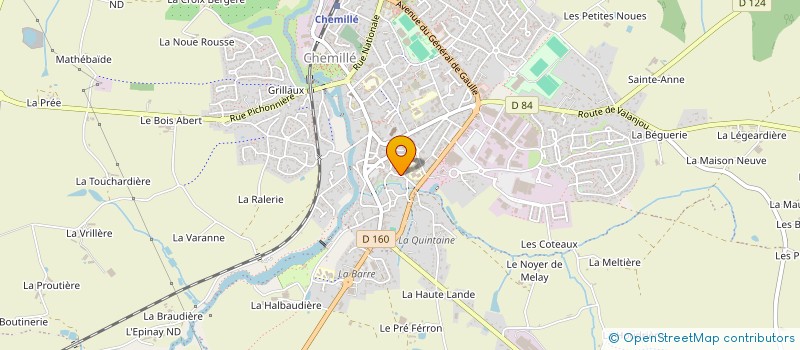 localisation de l'entreprise MONSIEUR JACKIE PESQUET à CHEMILLE-EN-ANJOU