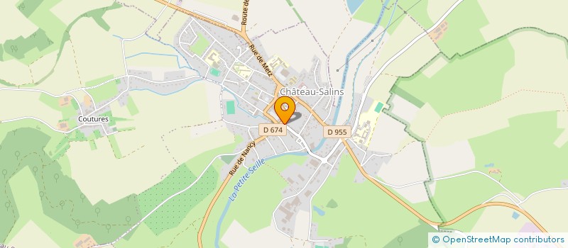 localisation de l'entreprise MONSIEUR JACKIE PINHEIRO  CHATEAU-SALINS