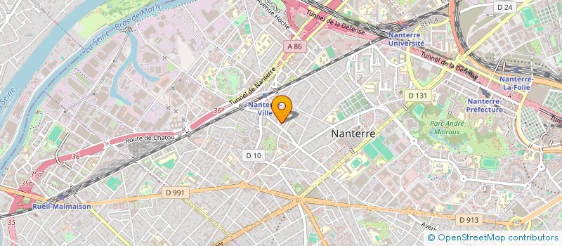 localisation de l'entreprise MONSIEUR JACKIE REDONT à NANTERRE