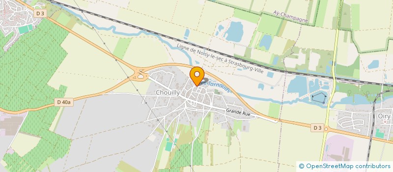 localisation de l'entreprise MONSIEUR JACKIE SIMONNET  CHOUILLY