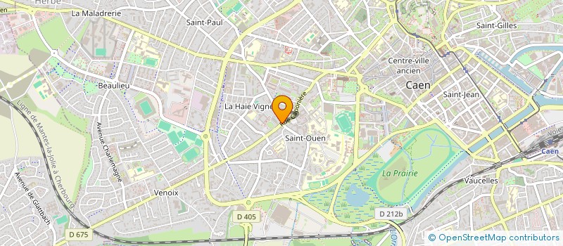 localisation de l'entreprise MONSIEUR JACKIE ZAMBELLI  CAEN