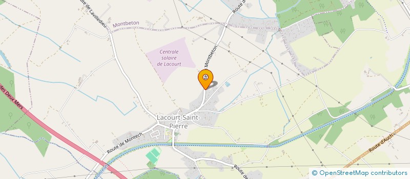 localisation de l'entreprise MONSIEUR JACKSON BAPTISTE  LACOURT-SAINT-PIERRE