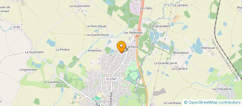 localisation de l'entreprise MONSIEUR JACKSON CHEUNG-TOO à AUBIGNY-LES CLOUZEAUX