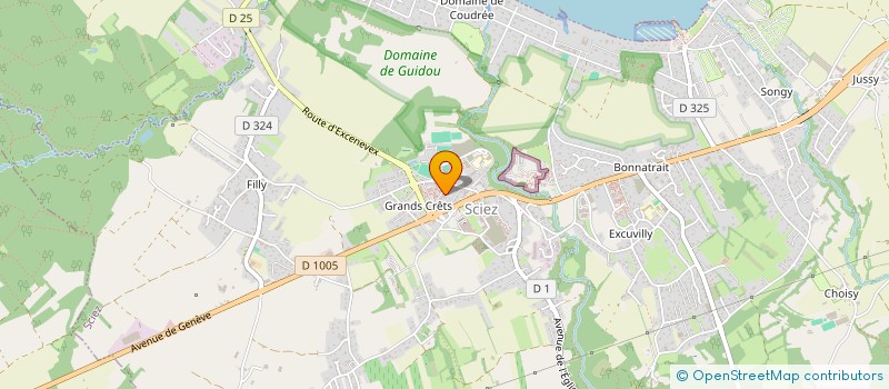 localisation de l'entreprise MONSIEUR JACKSON GALINDO  SCIEZ