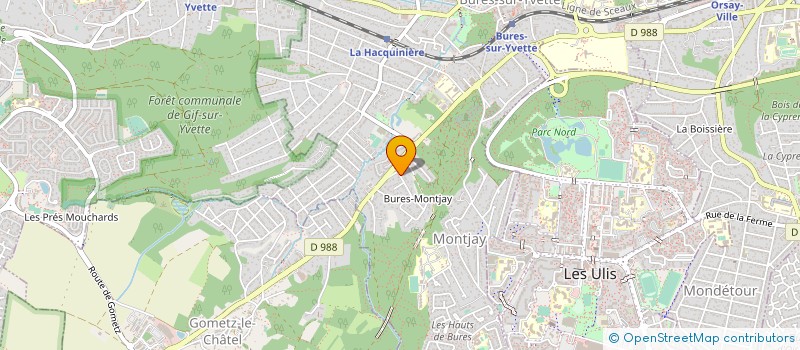 localisation de l'entreprise MONSIEUR JACKSON NOUTEMWOU MOUAFFO à BURES-SUR-YVETTE