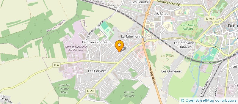 localisation de l'entreprise MONSIEUR JACKSON THALON à VERNOUILLET