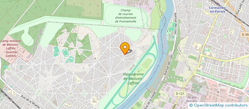 localisation de l'entreprise MONSIEUR JACKSON VASSEUR  MAISONS-LAFFITTE