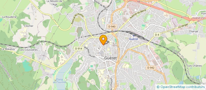 localisation de l'entreprise MONSIEUR JACKSON WINSTERSHEIM  GUERET