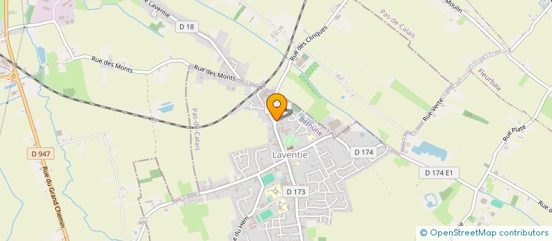 localisation de l'entreprise MONSIEUR JACKY ACKET  SAILLY-SUR-LA-LYS