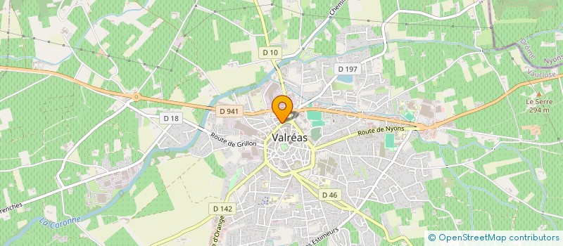 localisation de l'entreprise MONSIEUR JACKY ALLARD à VALREAS