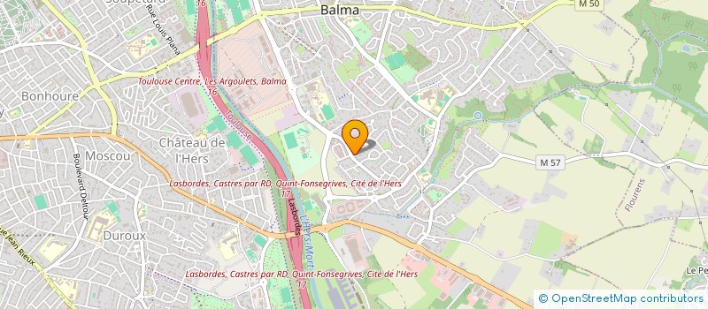 localisation de l'entreprise MONSIEUR JACKY AMIEL  BALMA