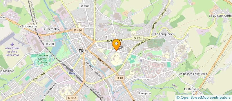 localisation de l'entreprise MONSIEUR JACKY ANFRAY à FLERS