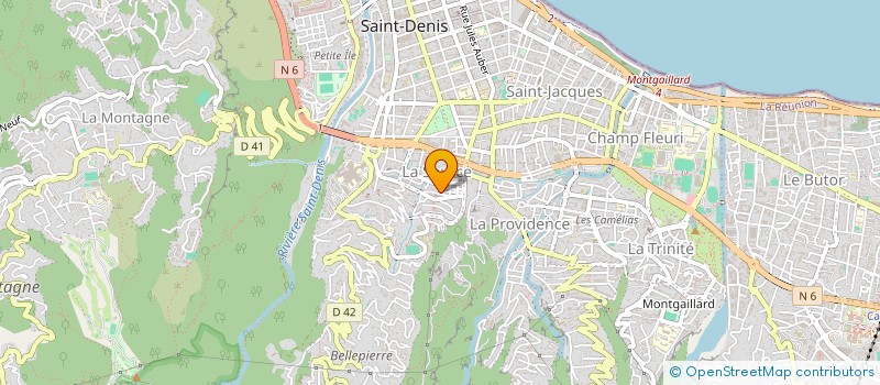 localisation de l'entreprise MONSIEUR JACKY ANGAMA LATCHOUMY  SAINT-DENIS