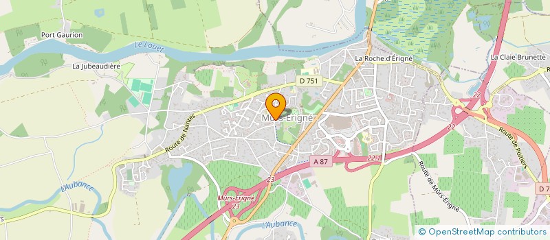 localisation de l'entreprise MONSIEUR JACKY ANQUETIL  MURS-ERIGNE