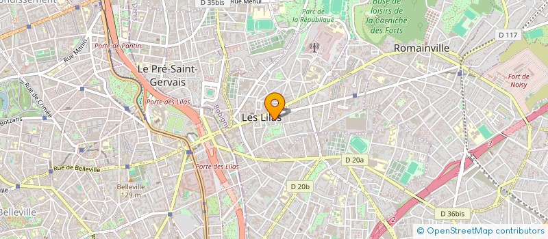 localisation de l'entreprise MONSIEUR JACKY ATLAN à LES LILAS