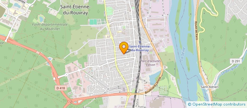 localisation de l'entreprise MONSIEUR JACKY AUTONNE  SAINT-ETIENNE-DU-ROUVRAY