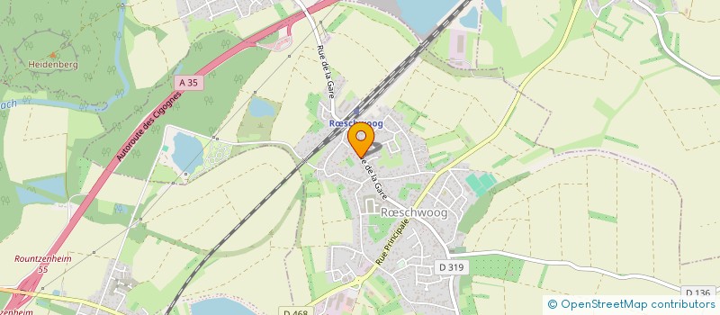 localisation de l'entreprise MONSIEUR JACKY BALBIERER  RSCHWOOG