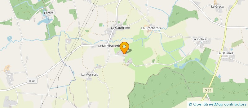 localisation de l'entreprise MONSIEUR JACKY BARDOUL  LOUISFERT