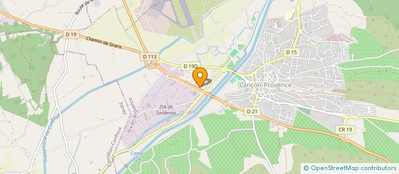 localisation de l'entreprise MONSIEUR JACKY BASTIEN  LAGNES