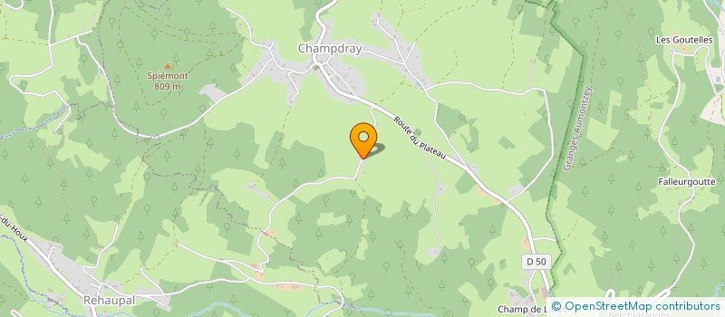 localisation de l'entreprise MONSIEUR JACKY BATTAIS  CHAMPDRAY
