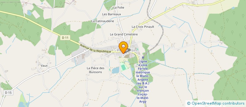 localisation de l'entreprise MONSIEUR JACKY BAUCHE à SELLES-SUR-NAHON