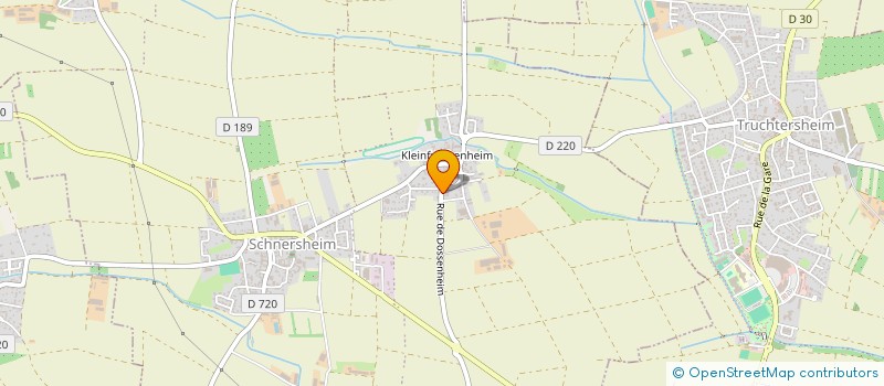 localisation de l'entreprise MONSIEUR JACKY BAUMER  SCHNERSHEIM