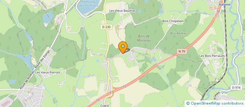 localisation de l'entreprise MONSIEUR JACKY BAZZANO  CIRY-LE-NOBLE