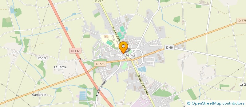 localisation de l'entreprise MONSIEUR JACKY BEASLAY à DERVAL
