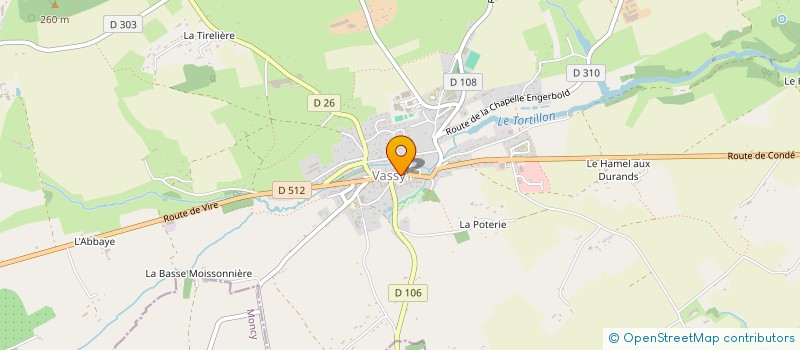 localisation de l'entreprise MONSIEUR JACKY BERNIER à VALDALLIERE