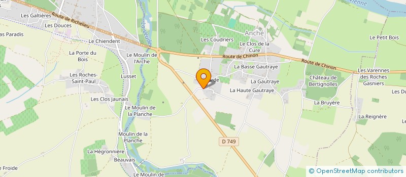 localisation de l'entreprise MONSIEUR JACKY BERTON  ANCHE