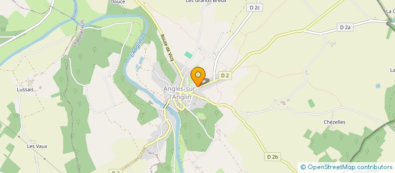 localisation de l'entreprise MONSIEUR JACKY BESSONNET  ANGLES-SUR-L'ANGLIN