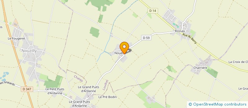 localisation de l'entreprise MONSIEUR JACKY BIGOT  LOUDUN