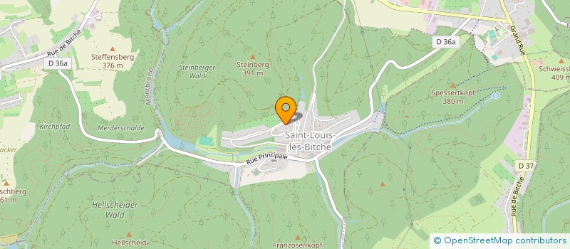 localisation de l'entreprise MONSIEUR JACKY BLEICHNER  SAINT-LOUIS-LES-BITCHE