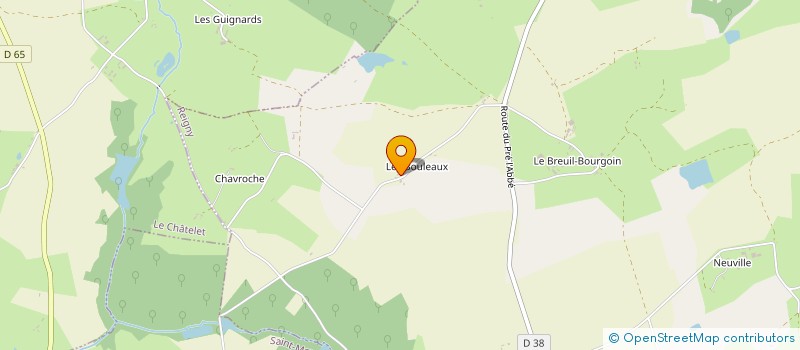 localisation de l'entreprise MONSIEUR JACKY BONNEAU  SAINT-MAUR